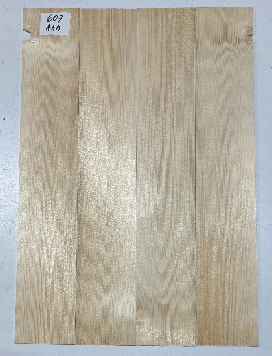 4 Piece German Spruce Classical Guitar Top- AAA Grade #607