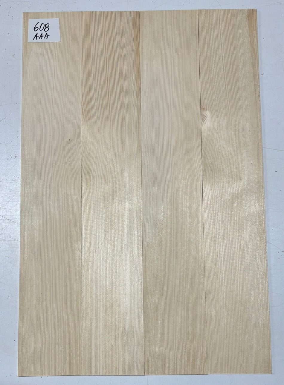 4 Piece German Spruce Classical Guitar Top- AAA Grade #608