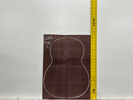 East Indian Rosewood Classical AAAA Grade Guitar Back & Side Set #2132 - Exotic Wood Zone