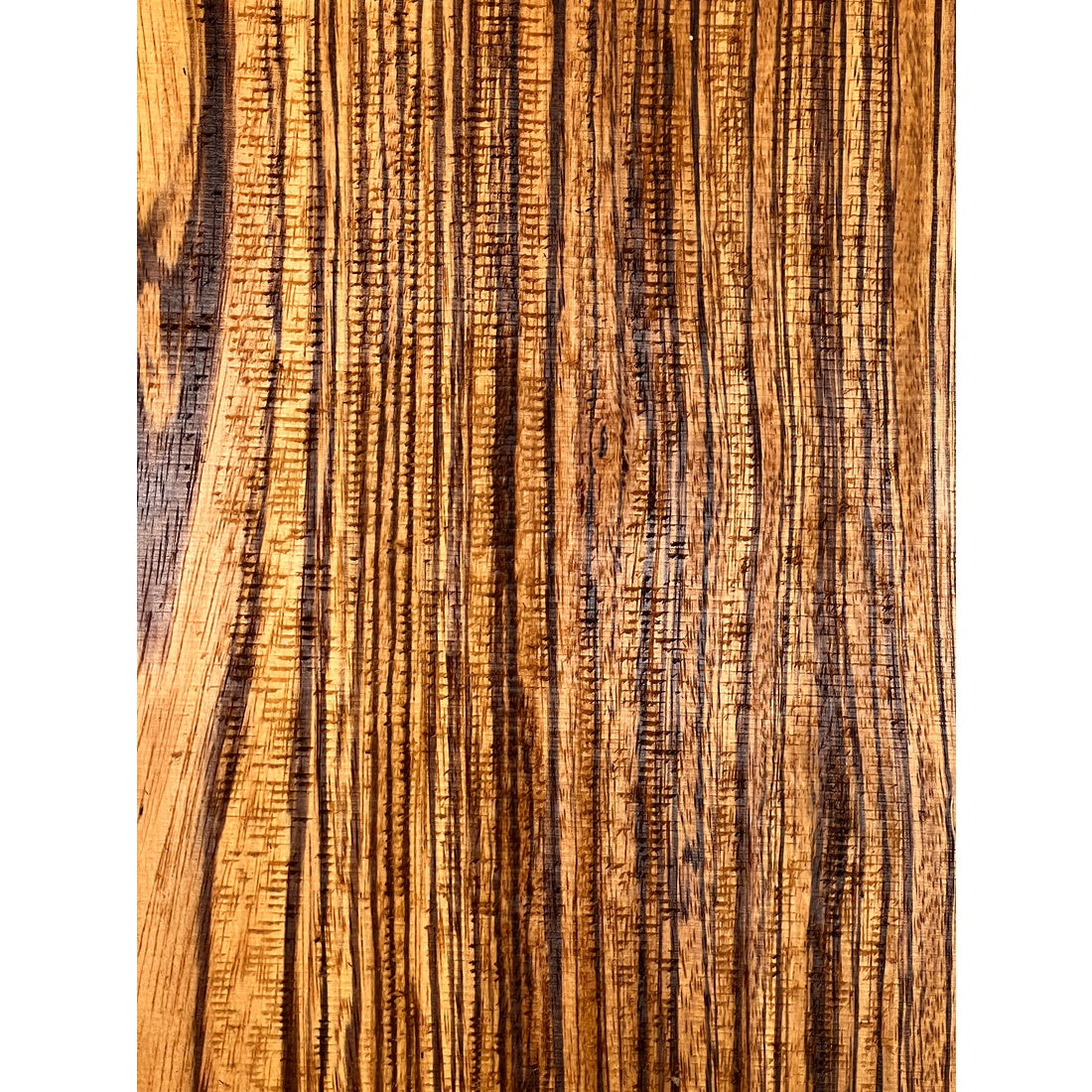 Zebrawood Bookmatched Guitar Drop Tops 21" x 7-1/4" x 1/4" #108 - Exotic Wood Zone - Buy online Across USA 