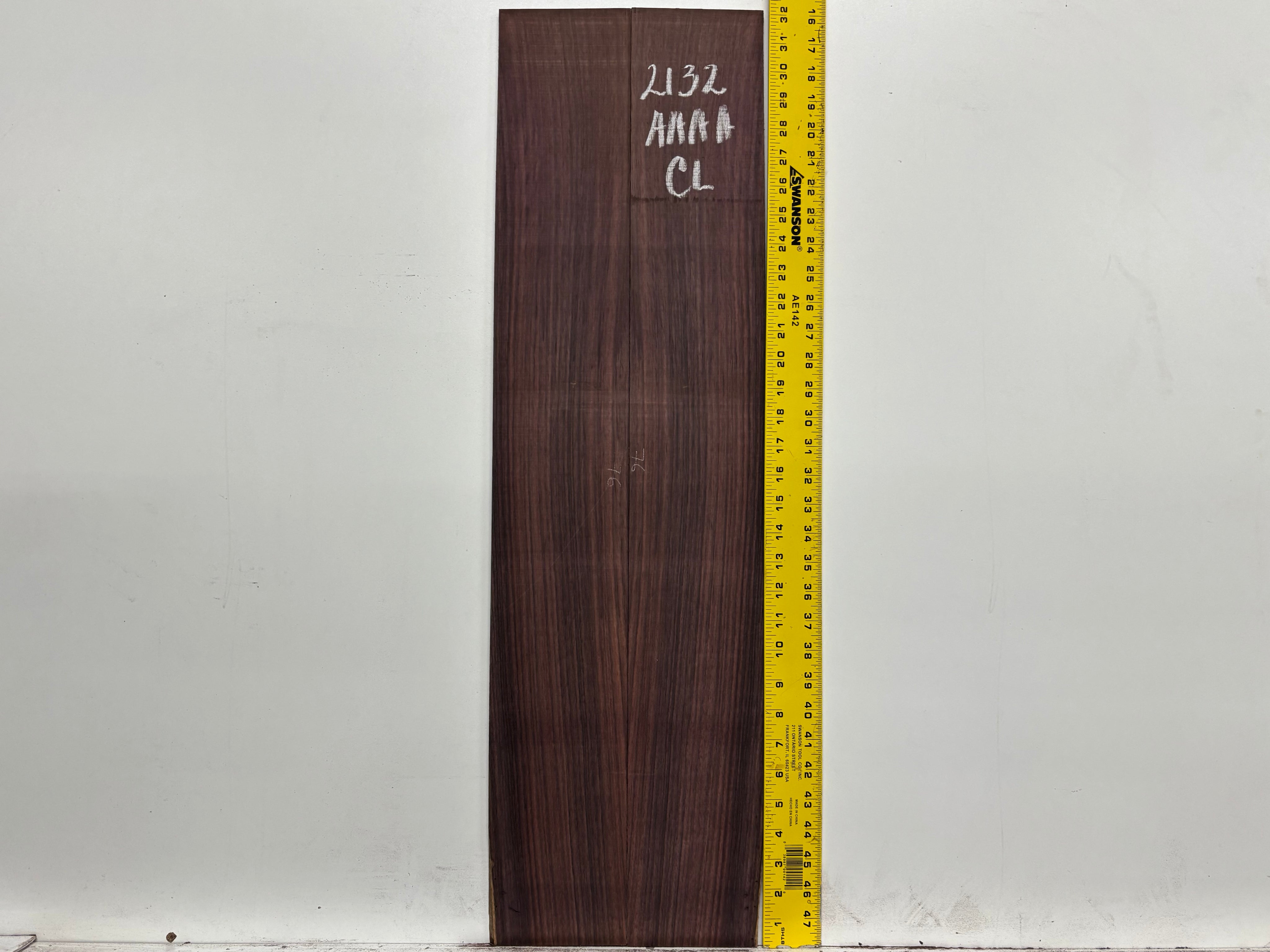 East Indian Rosewood Classical AAAA Grade Guitar Back & Side Set #2132 - Exotic Wood Zone