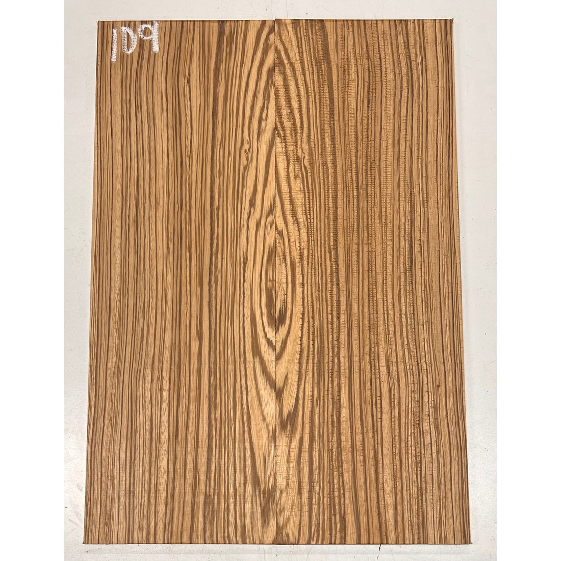 Zebrawood Bookmatched Guitar Drop Tops 21" x 7-1/4" x 1/4" #109 - Exotic Wood Zone - Buy online Across USA 