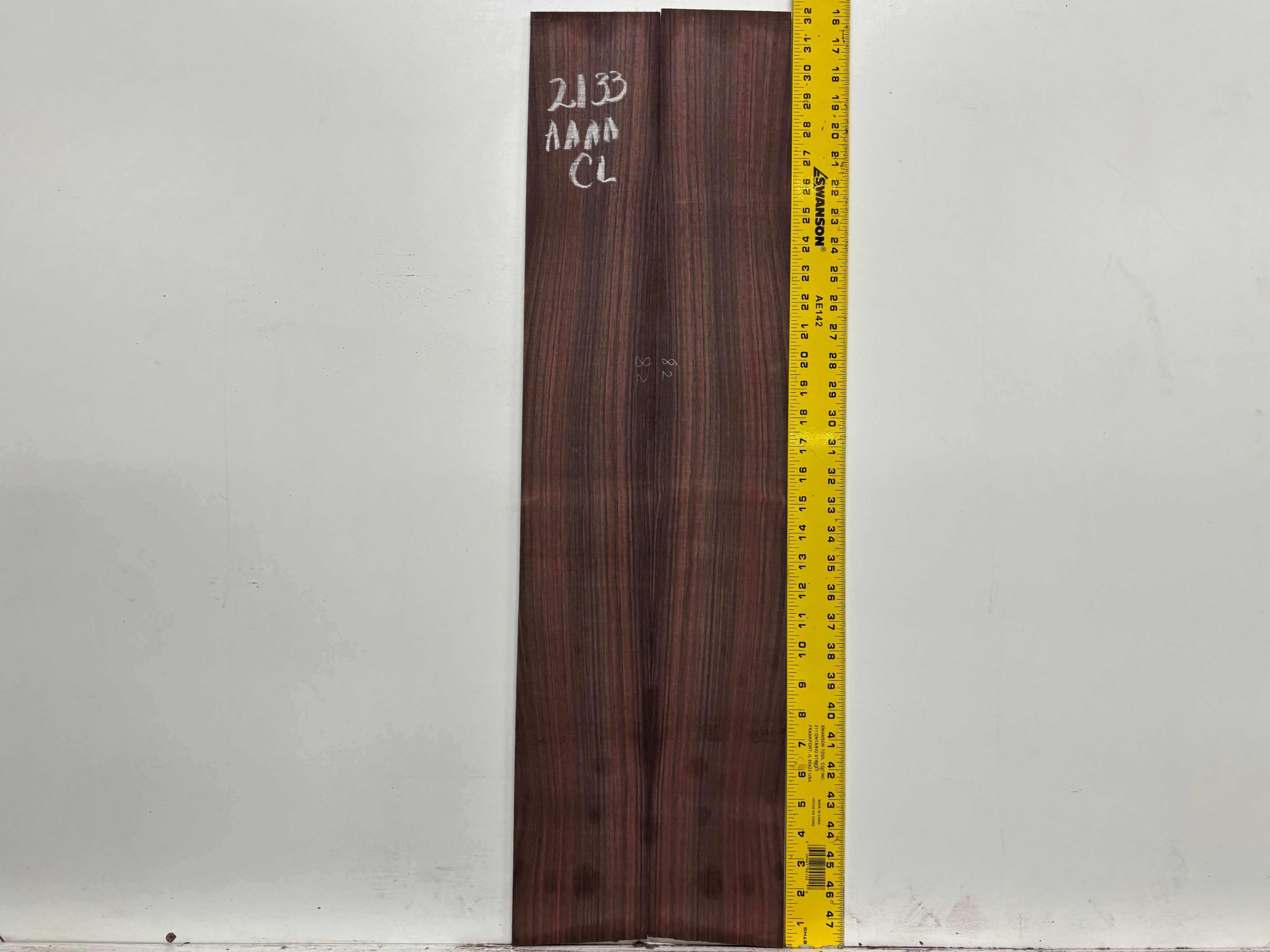 East Indian Rosewood Classical AAAA Grade Guitar Back & Side Set #2133 - Exotic Wood Zone