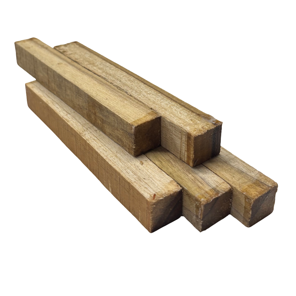 Bi Color Teak Wood Pen Blank