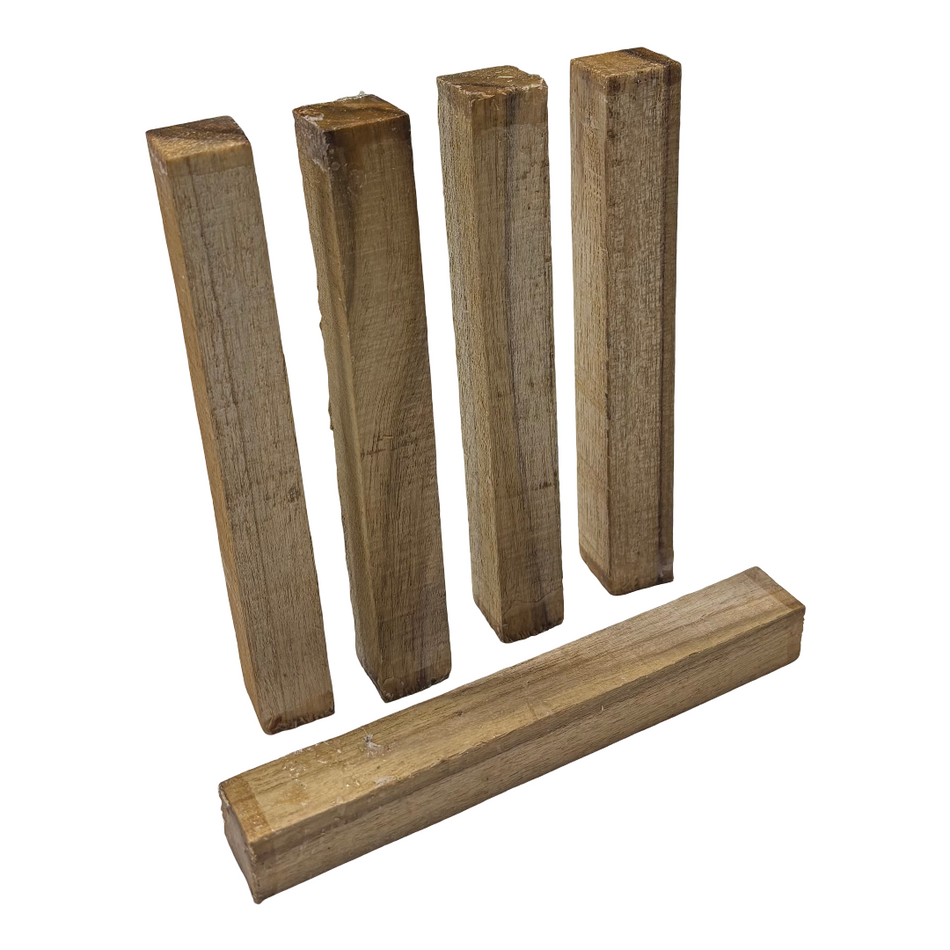 Bi Color Teak Wood Pen Blank