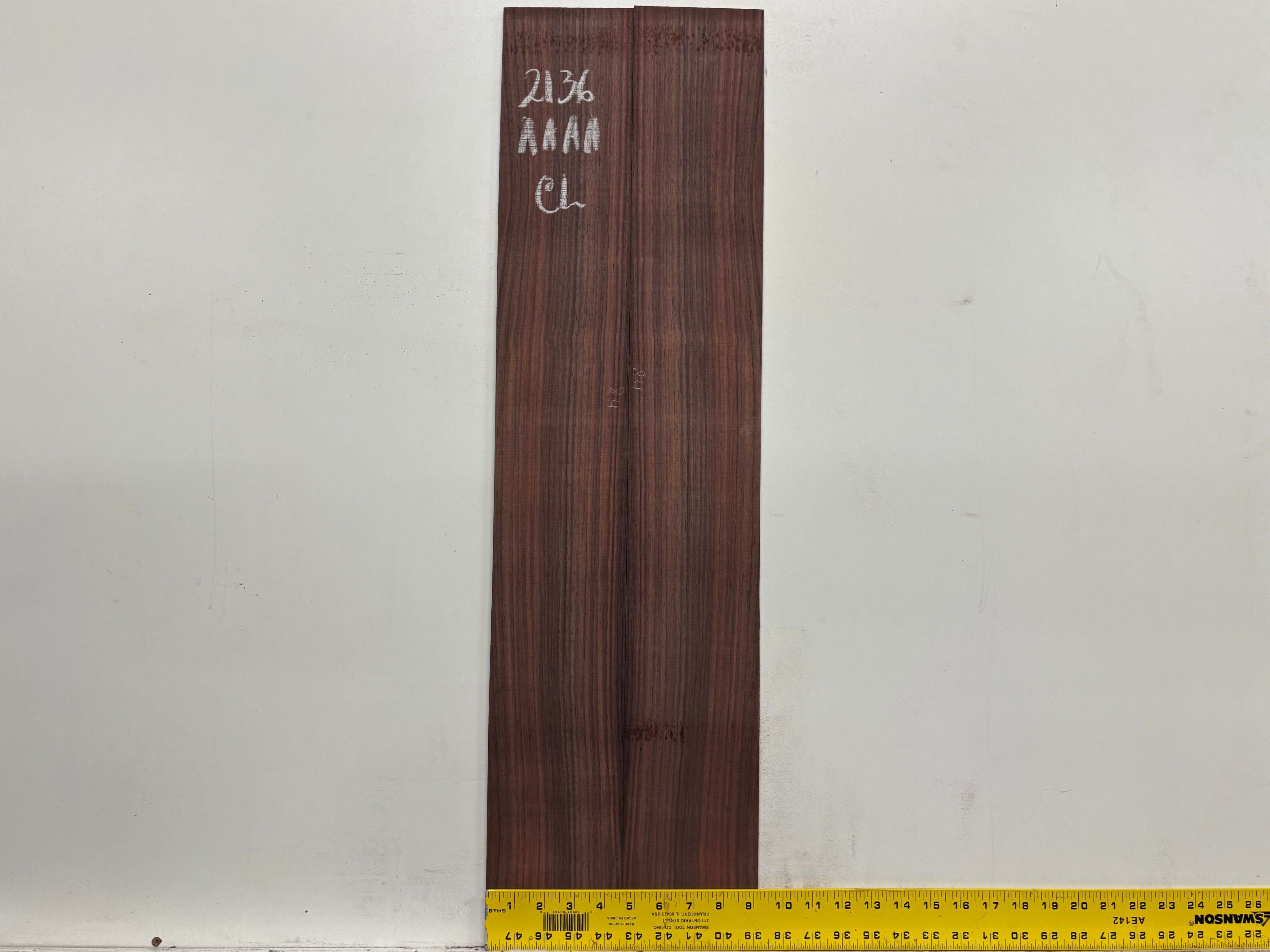 East Indian Rosewood Classical AAAA Grade Guitar Back & Side Set #2136 - Exotic Wood Zone
