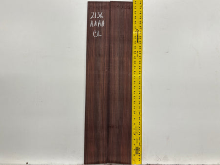 East Indian Rosewood Classical AAAA Grade Guitar Back & Side Set #2136 - Exotic Wood Zone