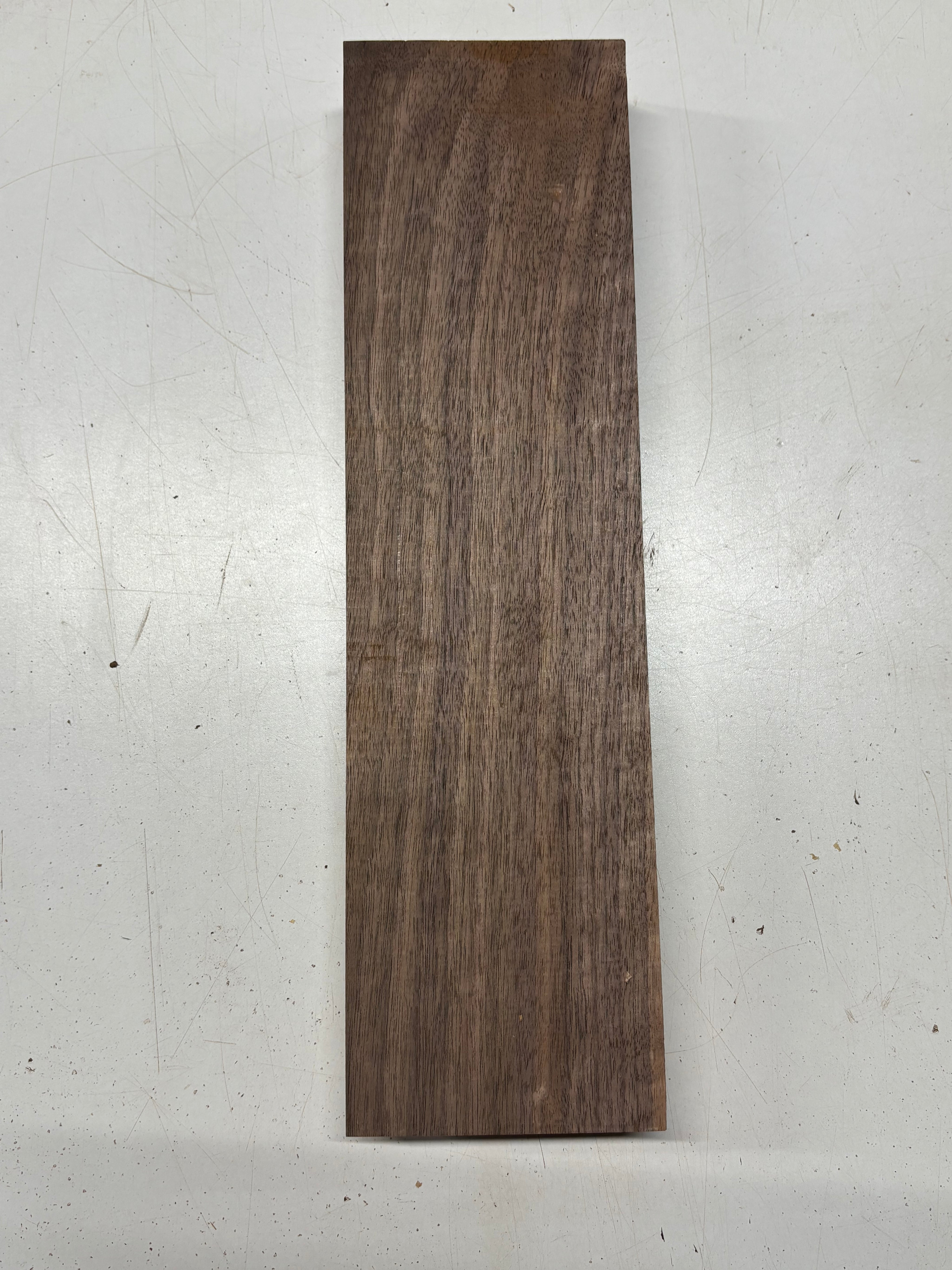1 Piece, Black Walnut Lumber Board Blank 18"x4-3/4"x1-7/8" #7887 - Exotic Wood Zone