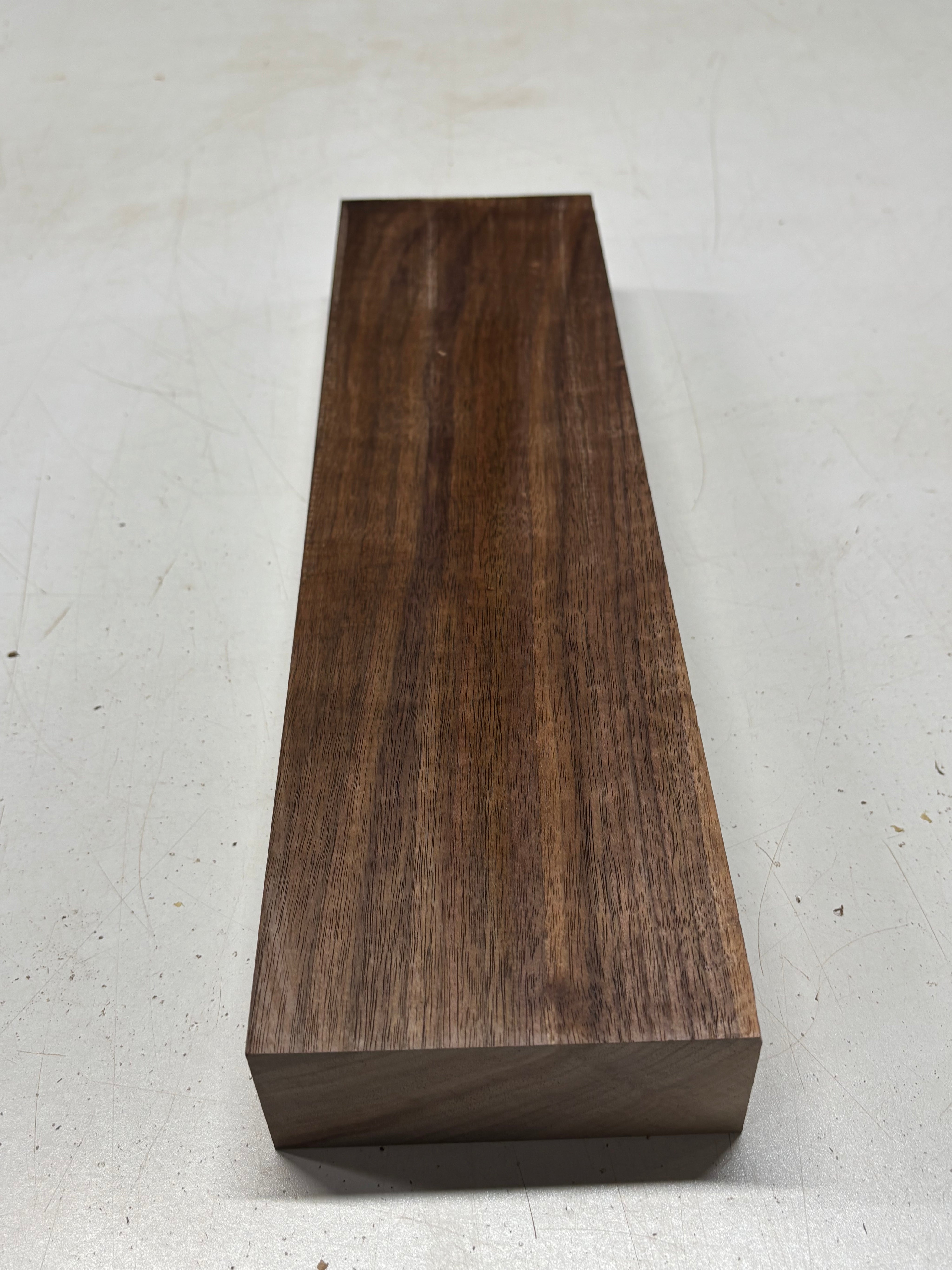 1 Piece, Black Walnut Lumber Board Blank 18"x4-3/4"x1-7/8" #7887 - Exotic Wood Zone