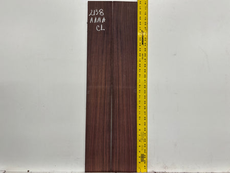 East Indian Rosewood Classical AAAA Grade Guitar Back & Side Set #2138 - Exotic Wood Zone