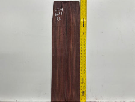 East Indian Rosewood Classical AAAA Grade Guitar Back & Side Set #2139 - Exotic Wood Zone