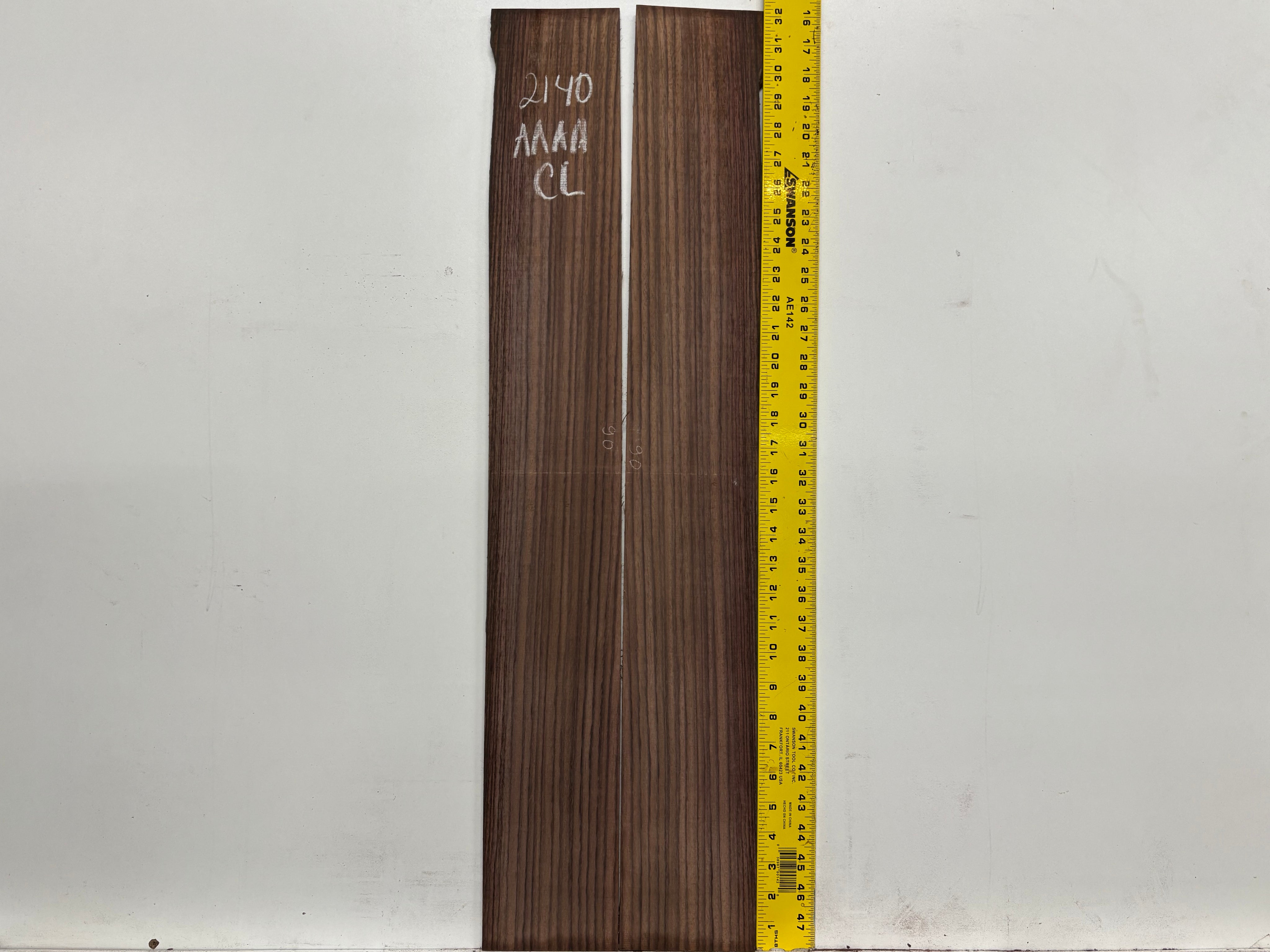 East Indian Rosewood Classical AAAA Grade Guitar Back & Side Set #2140 - Exotic Wood Zone