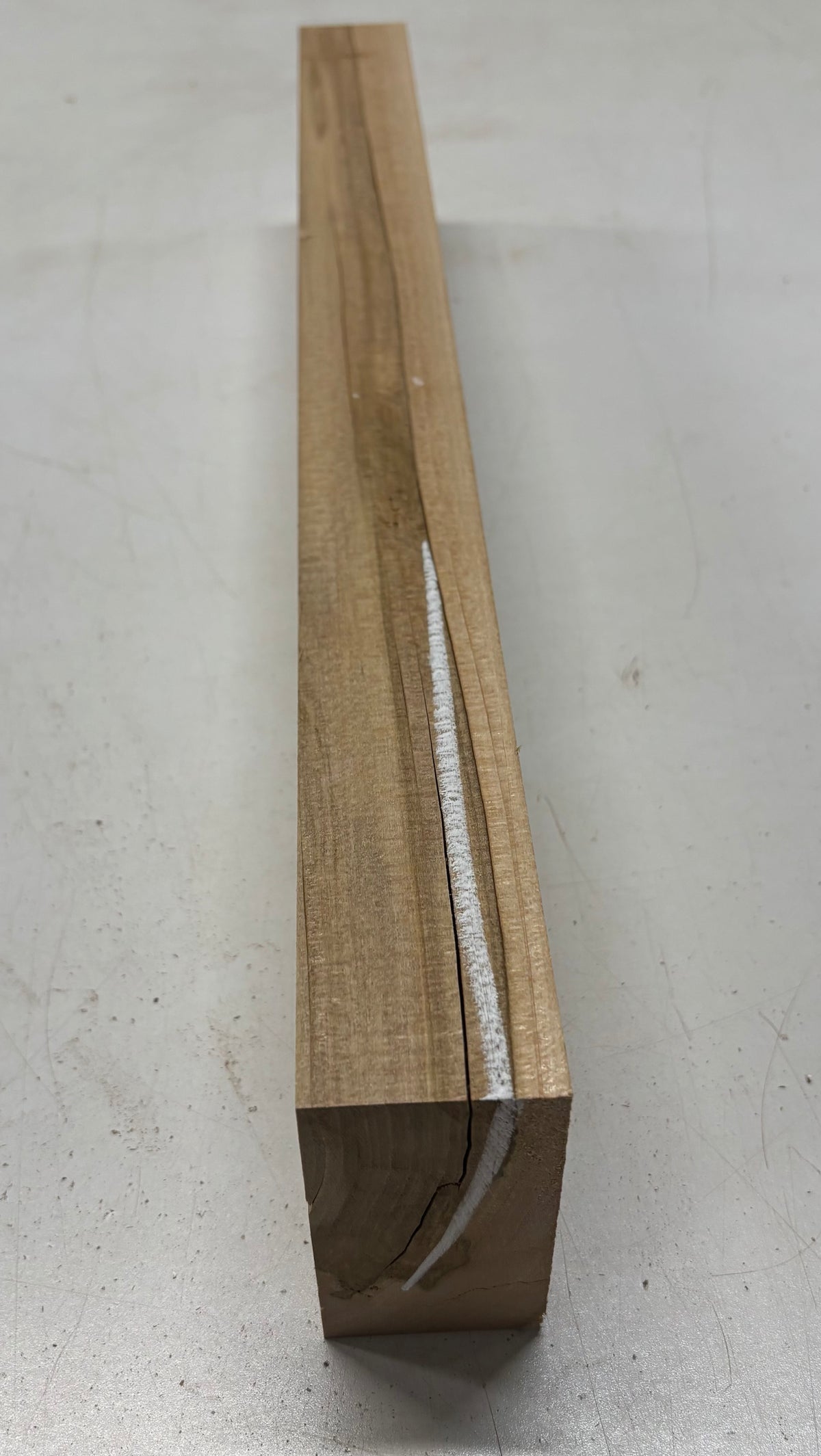 1 Piece, Basswood Lumber Board Blank 23"x3-3/4"x1-7/8" #7895 - Exotic Wood Zone