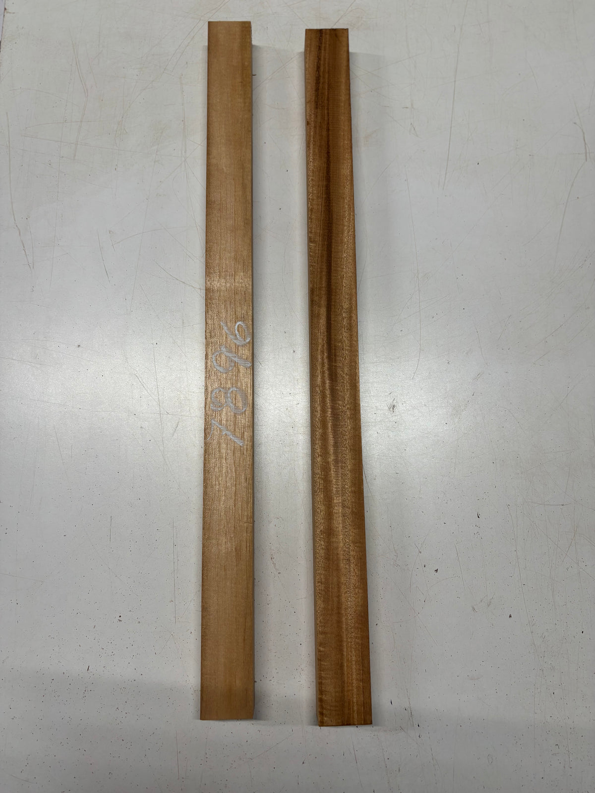 2 Pack, 2 Species, Spanish Cedar + Mahogany Thin Stock Lumber 28"x1-7/8"x1-1/4" #7896 - Exotic Wood Zone