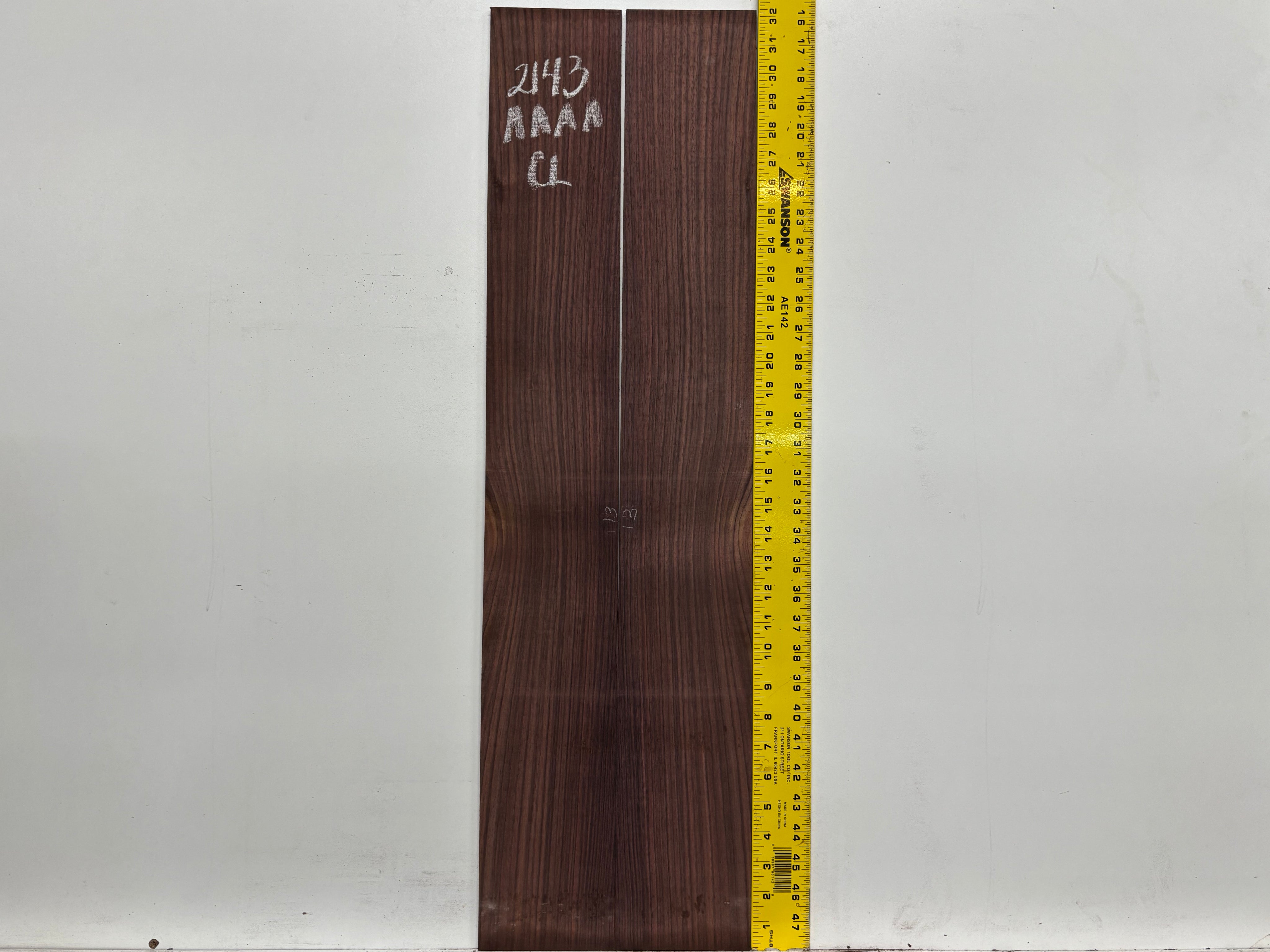 East Indian Rosewood Classical AAAA Grade Guitar Back & Side Set #2143 - Exotic Wood Zone