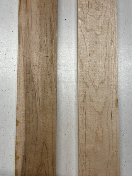 2 Pack, Birdseye Maple Thin Stock Lumber 24"x2-3/4"x7/8" #7899 - Exotic Wood Zone