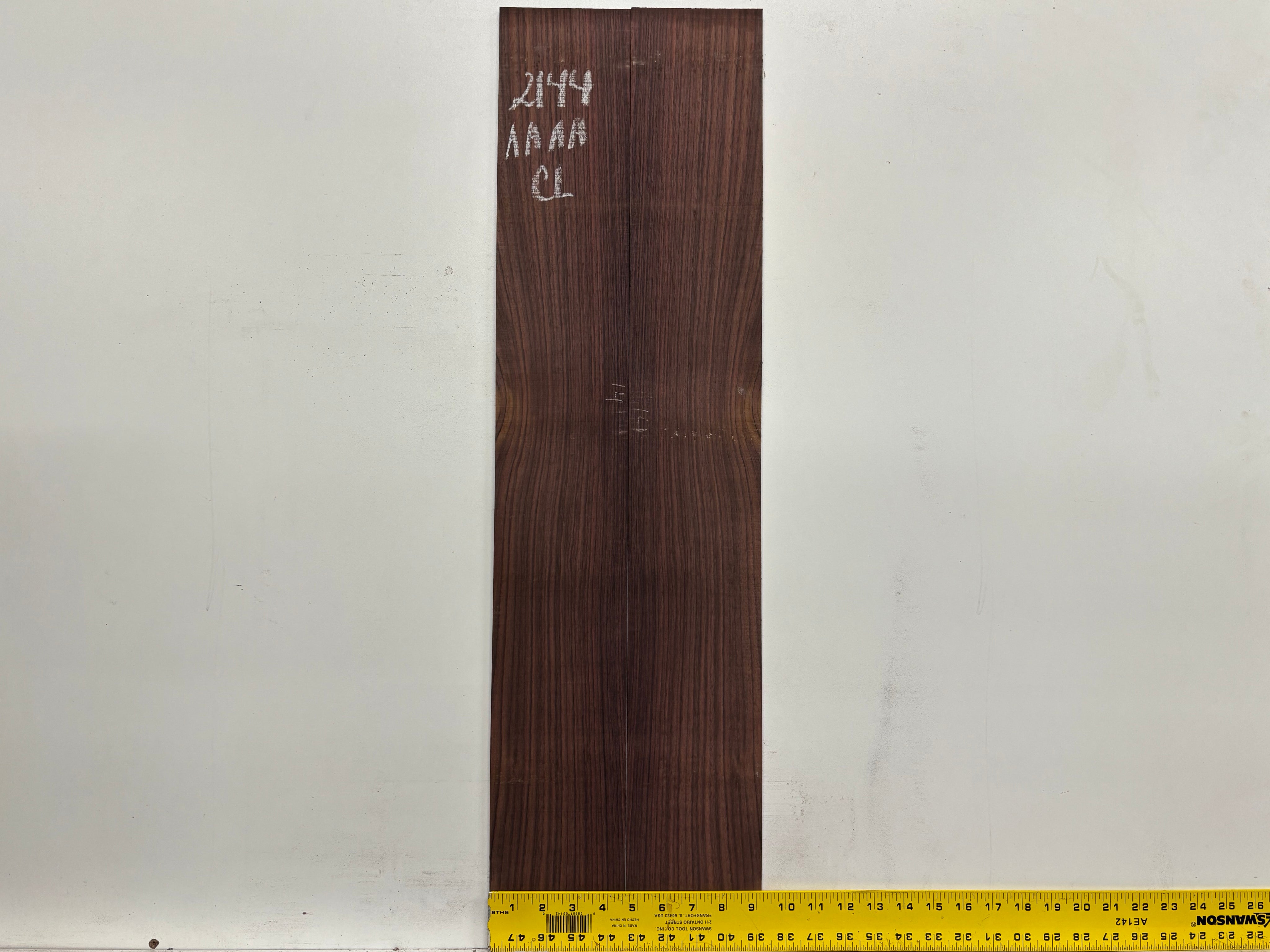 East Indian Rosewood Classical AAAA Grade Guitar Back & Side Set #2144 - Exotic Wood Zone