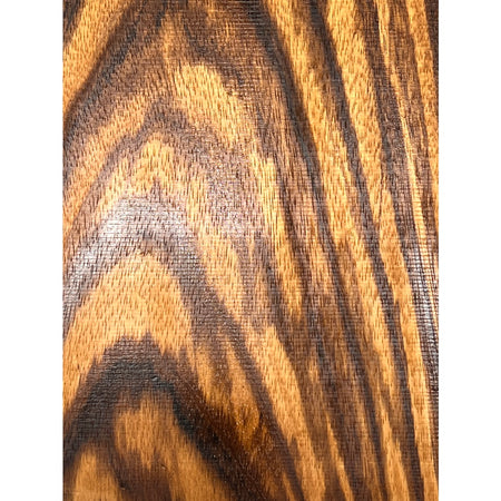 Zebrawood Bookmatched Guitar Drop Tops 21" x 7-1/4" x 1/4" #120 - Exotic Wood Zone - Buy online Across USA 