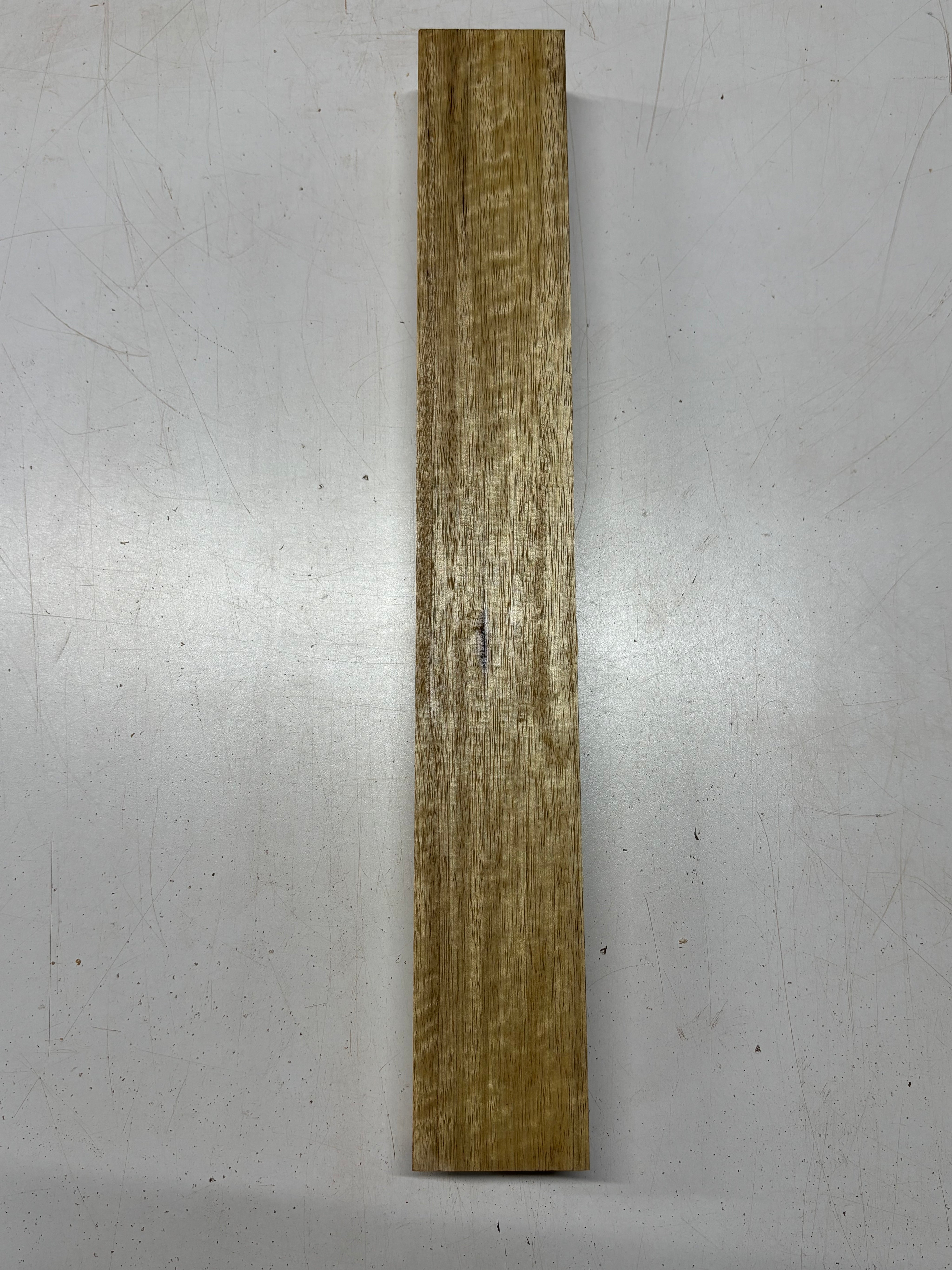 1 Piece White Limba Guitar Neck Blanks 21" x 2-7/8" x 1-7/8" #7901 - Exotic Wood Zone