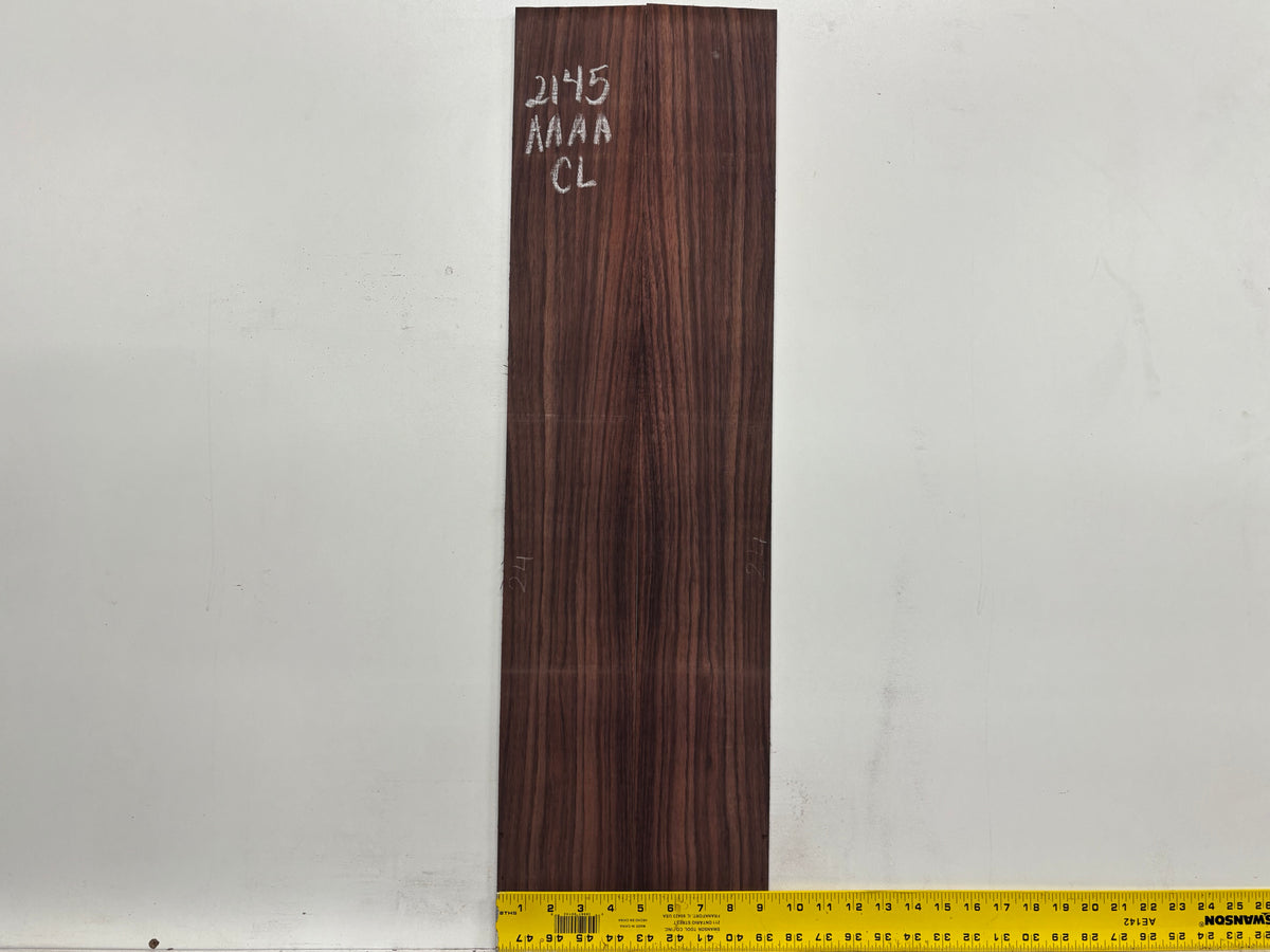 East Indian Rosewood Classical AAAA Grade Guitar Back & Side Set #2145 - Exotic Wood Zone