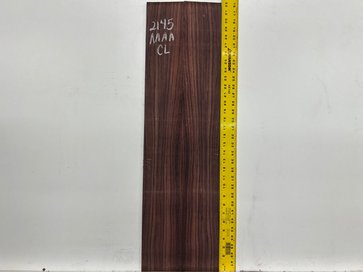East Indian Rosewood Classical AAAA Grade Guitar Back & Side Set #2145 - Exotic Wood Zone