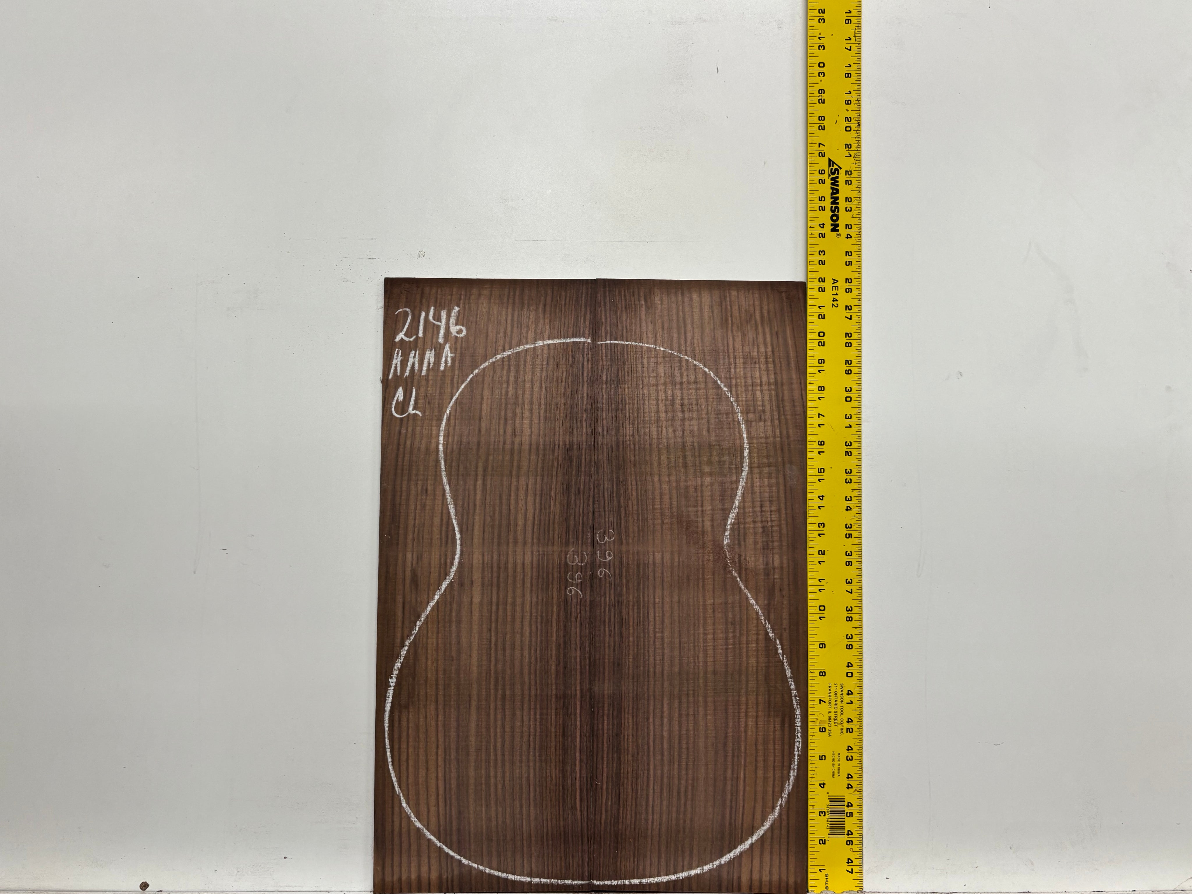 East Indian Rosewood Classical AAAA Grade Guitar Back & Side Set #2146 - Exotic Wood Zone