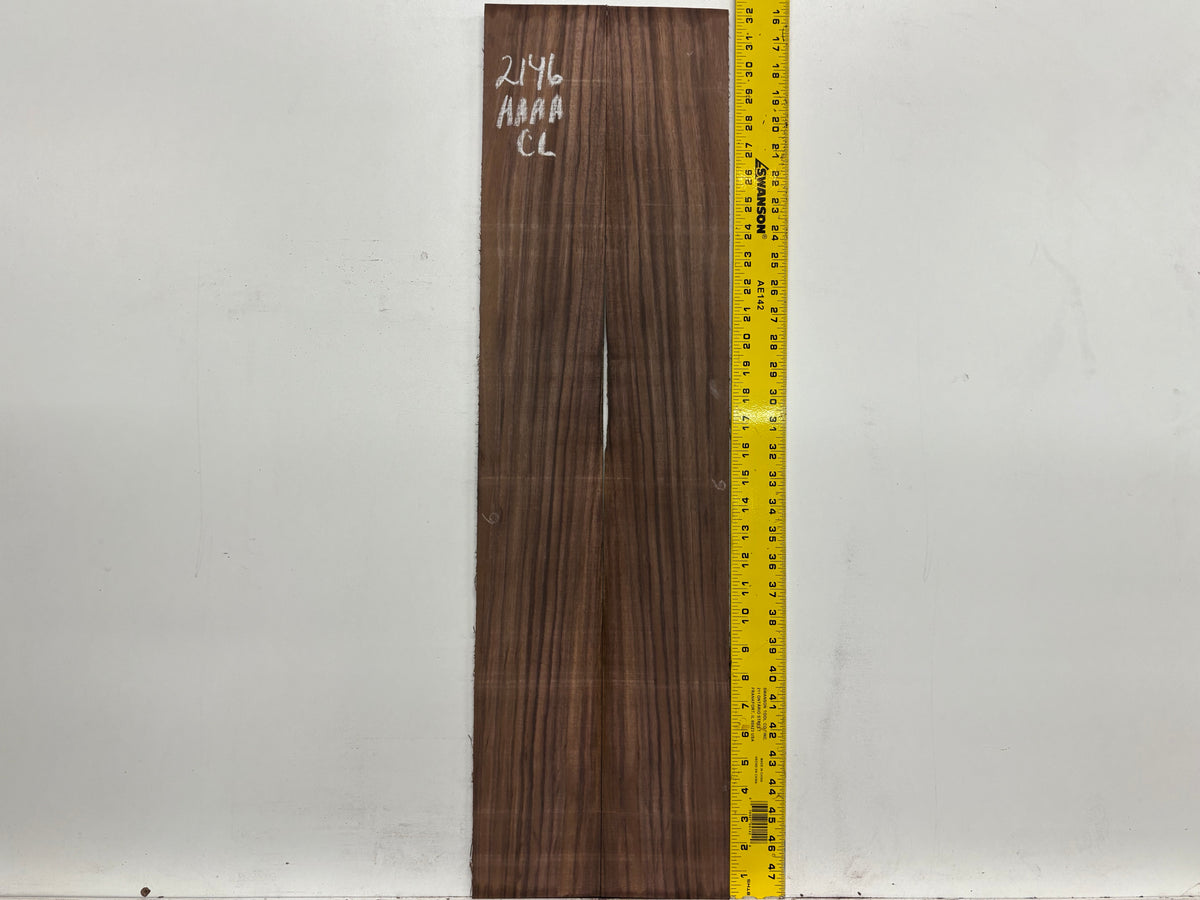 East Indian Rosewood Classical AAAA Grade Guitar Back & Side Set #2146 - Exotic Wood Zone