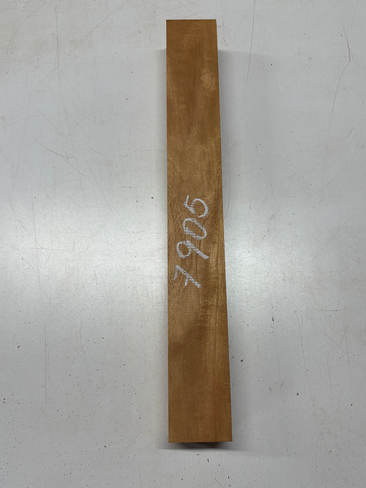 1 Piece, Flame Honduras Mahogany Guitar Neck Blank 22" x 2-7/8" x 2-1/2" #7905 - Exotic Wood Zone