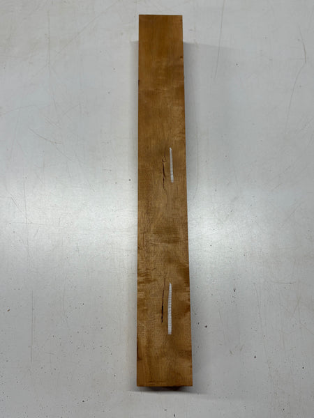 1 Piece, Flame Honduras Mahogany Guitar Neck Blank 22" x 2-7/8" x 2-1/2" #7905 - Exotic Wood Zone