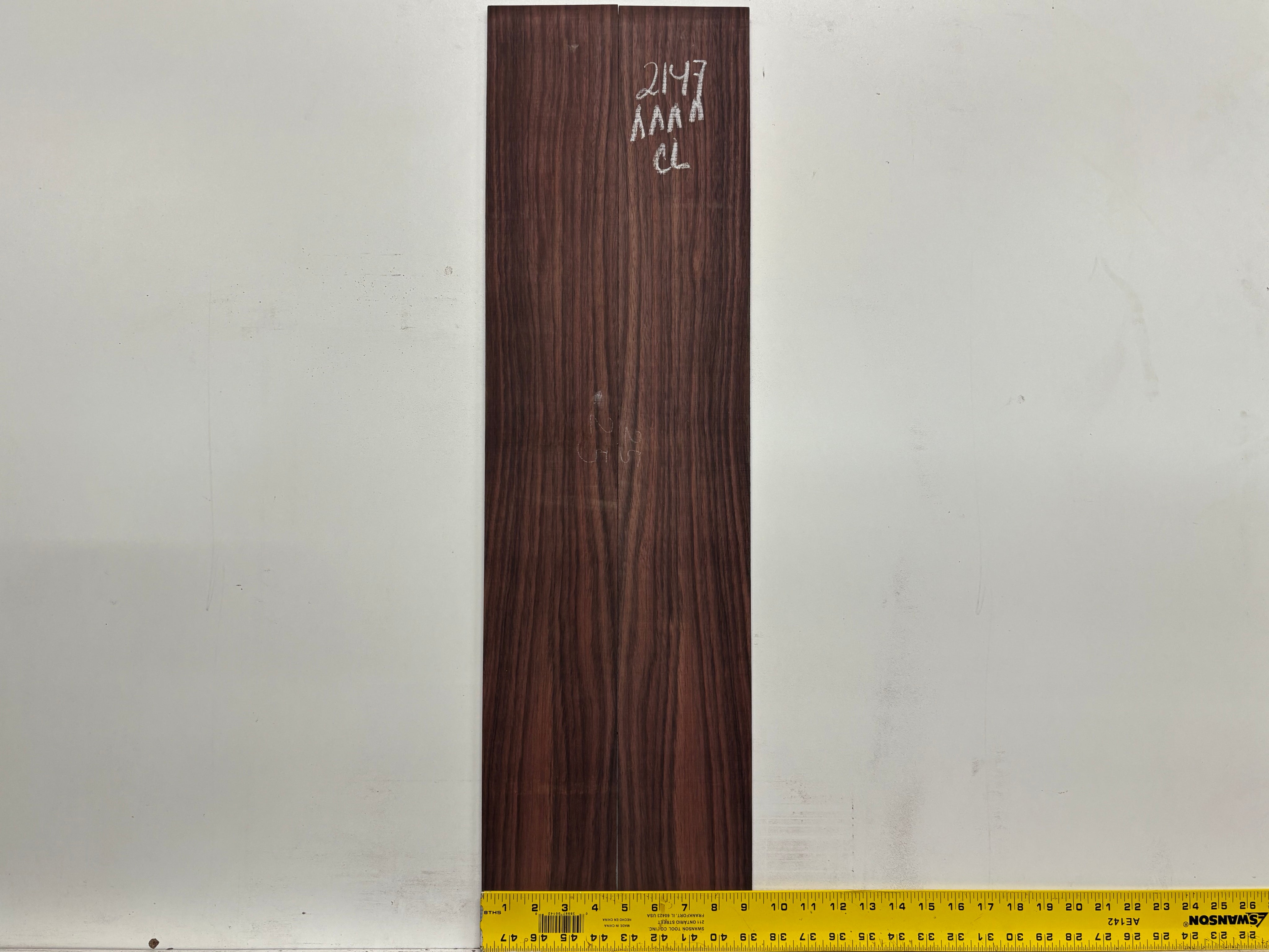 East Indian Rosewood Classical AAAA Grade Guitar Back & Side Set #2147 - Exotic Wood Zone