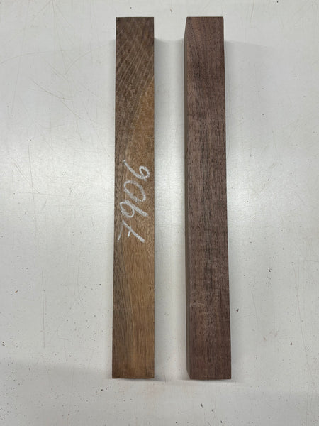 2 Pack, Black Walnut Turning Wood Blanks 18" x 2" x 1-7/8" #7906 - Exotic Wood Zone
