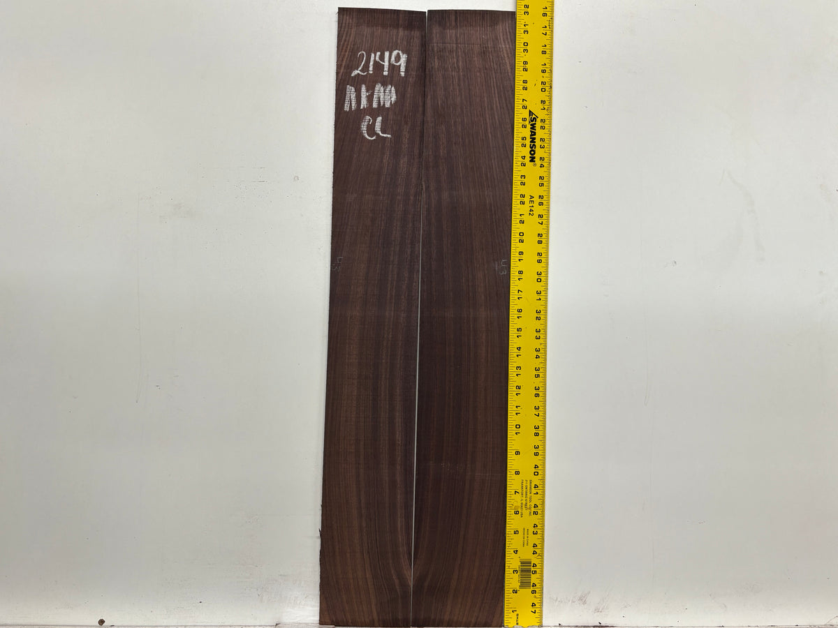 East Indian Rosewood Classical AAAA Grade Guitar Back & Side Set #2149 - Exotic Wood Zone