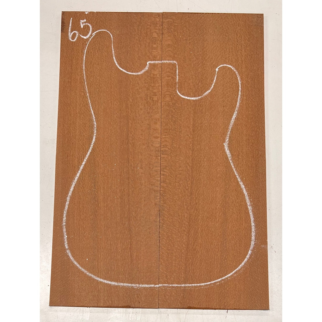 Leopardwood Bookmatched Guitar Drop Tops 21" x 7-1/4" x 1/4" #65 - Exotic Wood Zone - Buy online Across USA 