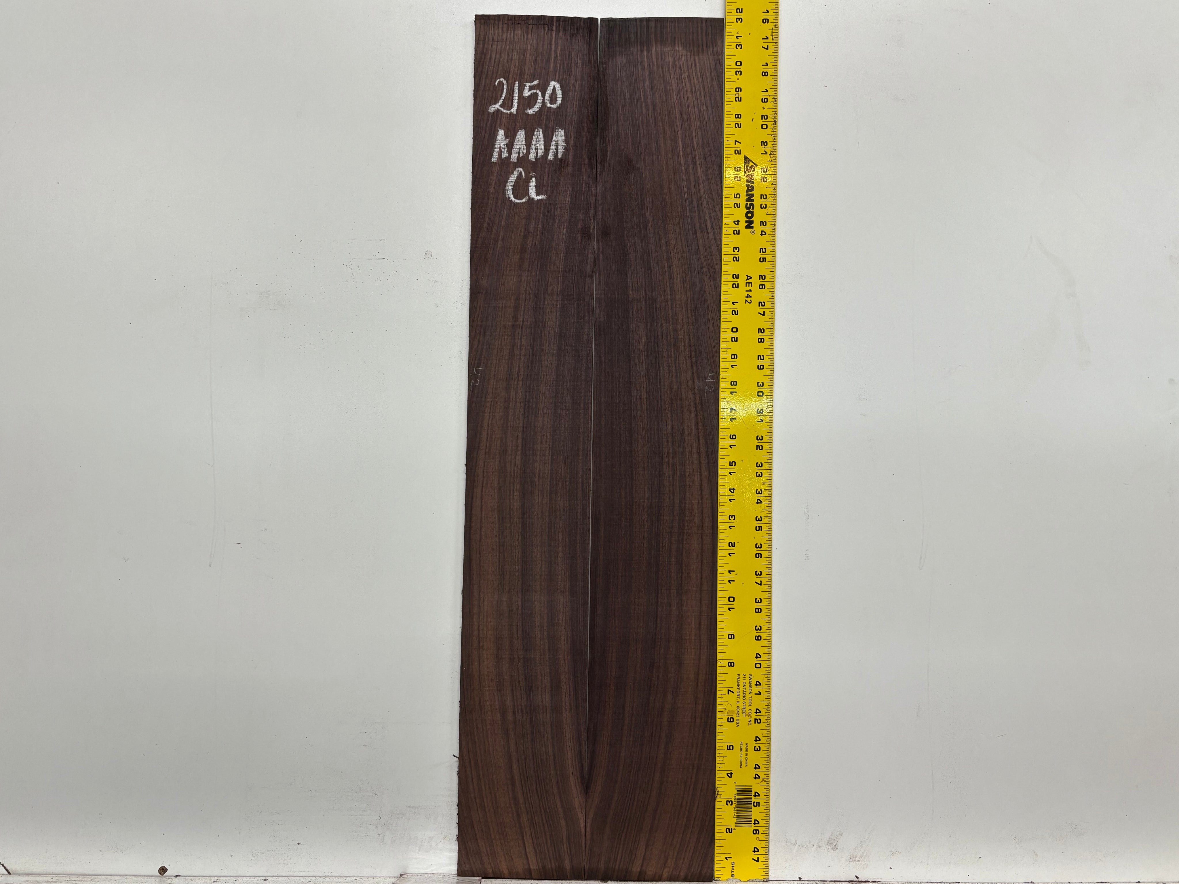 East Indian Rosewood Classical AAAA Grade Guitar Back & Side Set #2150 - Exotic Wood Zone