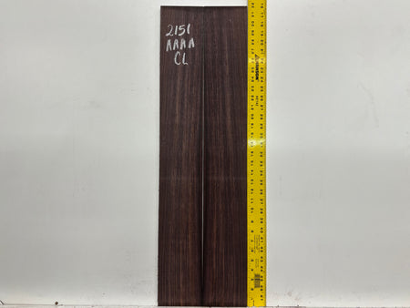 East Indian Rosewood Classical AAAA Grade Guitar Back & Side Set #2151 - Exotic Wood Zone