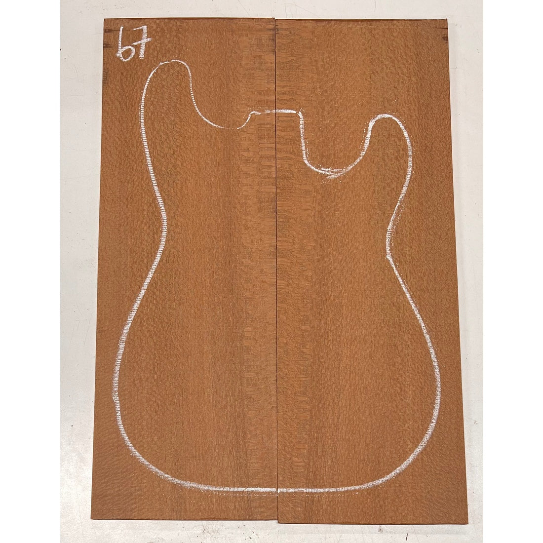 Leopardwood Bookmatched Guitar Drop Tops 21" x 7-1/4" x 1/4" #67 - Exotic Wood Zone - Buy online Across USA 