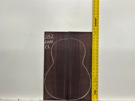 East Indian Rosewood Classical AAAA Grade Guitar Back & Side Set #2152 - Exotic Wood Zone