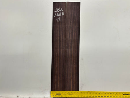 East Indian Rosewood Classical AAAA Grade Guitar Back & Side Set #2152 - Exotic Wood Zone