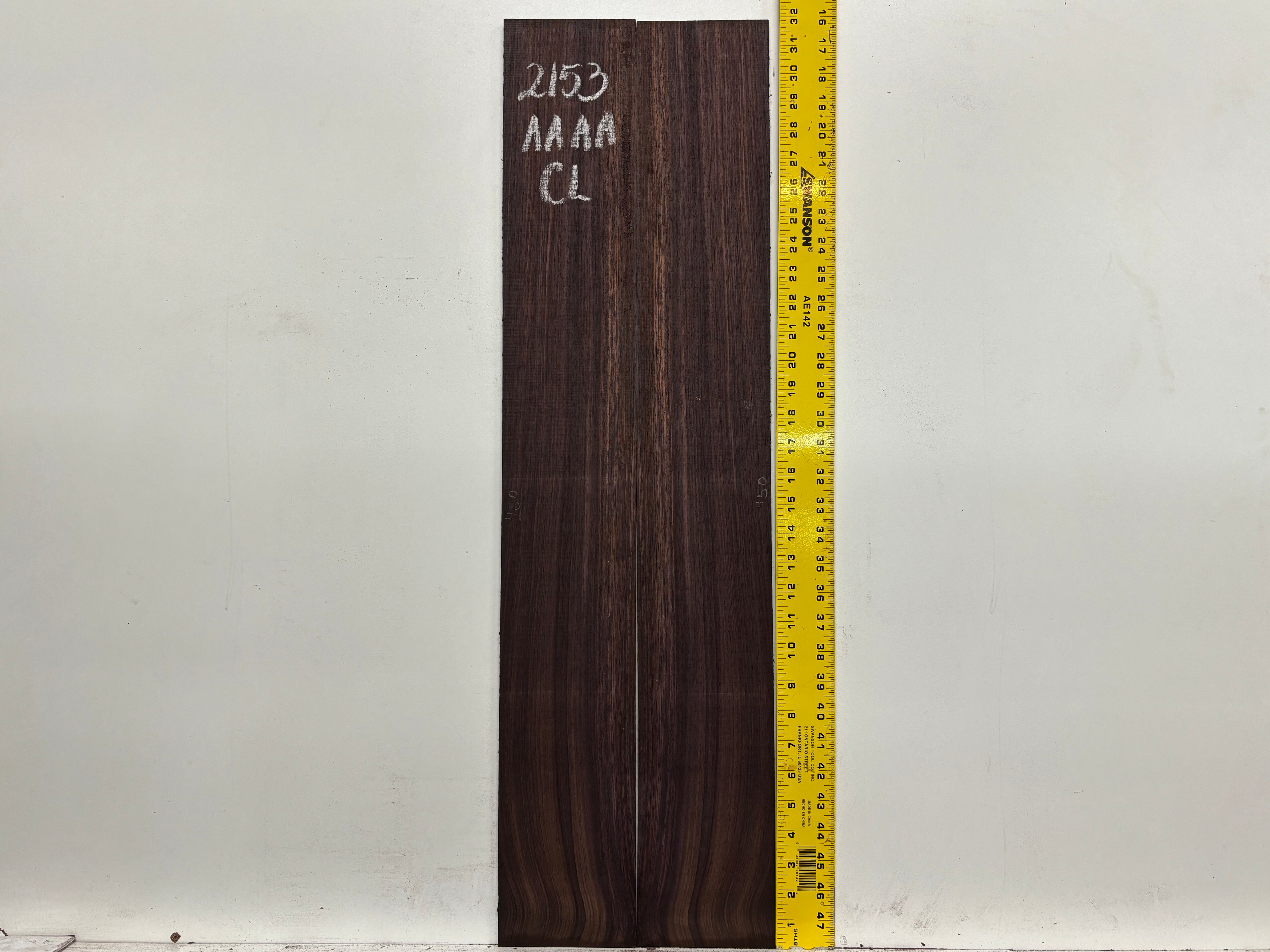 East Indian Rosewood Classical AAAA Grade Guitar Back & Side Set #2153 - Exotic Wood Zone