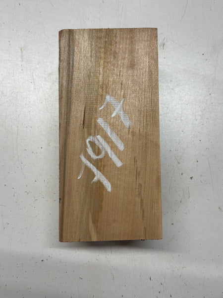 1 Piece, Basswood Pepper Mill Blank 8" x 3-7/8" x 3-7/8" #7917 - Exotic Wood Zone