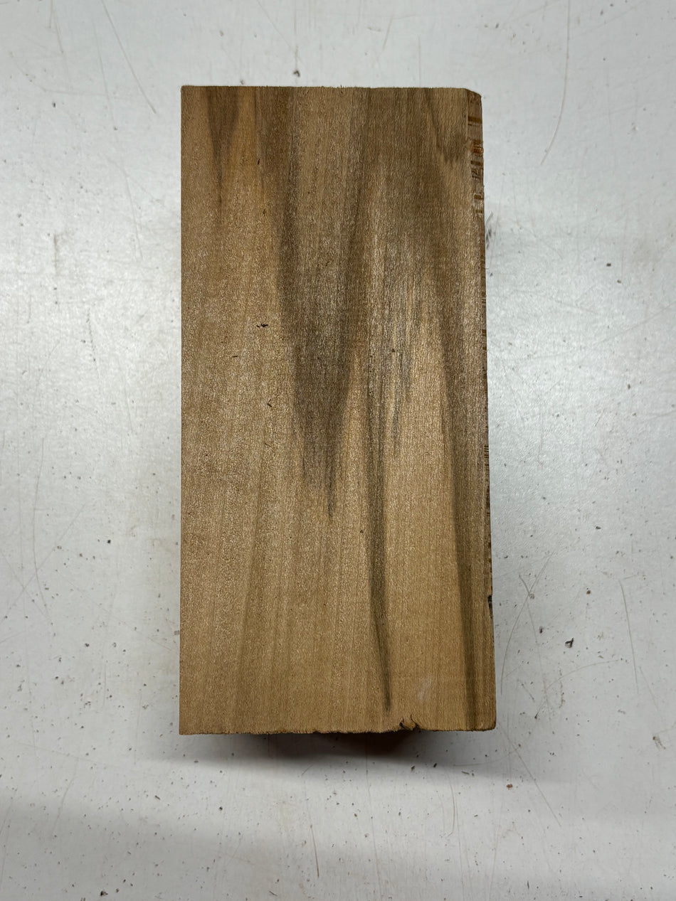 1 Piece, Basswood Pepper Mill Blank 8" x 3-7/8" x 3-7/8" #7917 - Exotic Wood Zone