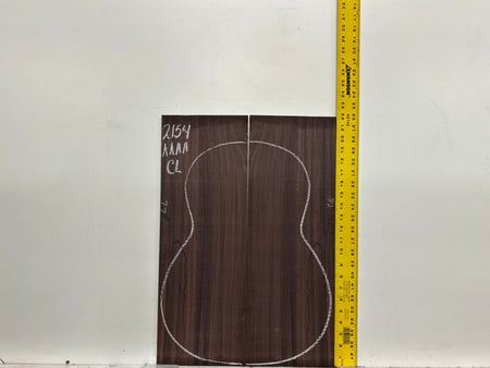 East Indian Rosewood Classical AAAA Grade Guitar Back & Side Set #2154 - Exotic Wood Zone