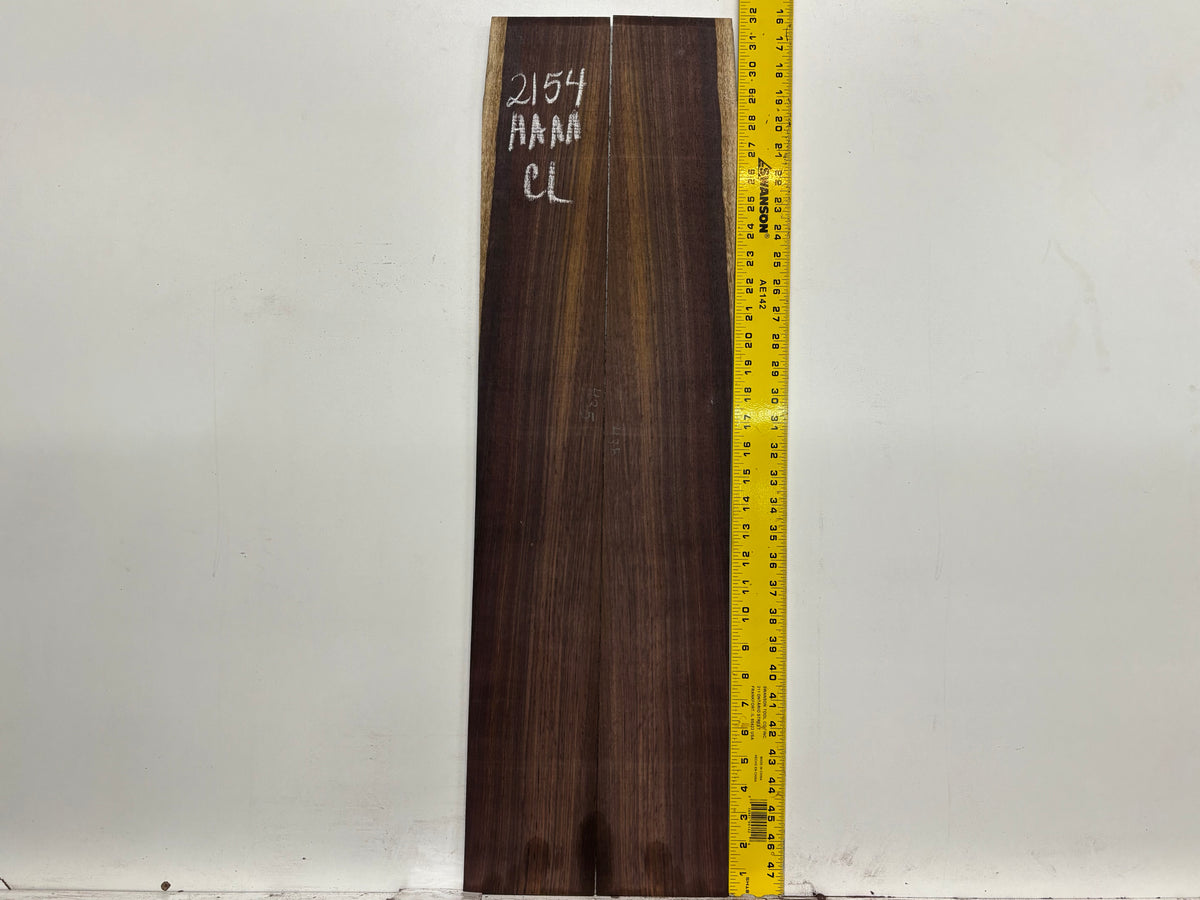 East Indian Rosewood Classical AAAA Grade Guitar Back & Side Set #2154 - Exotic Wood Zone