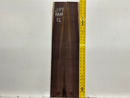 East Indian Rosewood Classical AAAA Grade Guitar Back & Side Set #2154 - Exotic Wood Zone