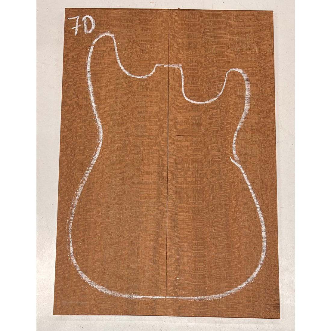 Leopardwood Bookmatched Guitar Drop Tops 21" x 7-1/4" x 1/4" #70 - Exotic Wood Zone - Buy online Across USA 