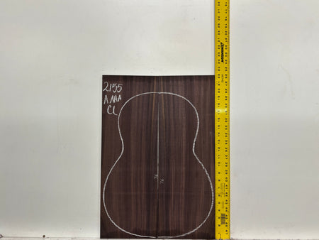 East Indian Rosewood Classical AAAA Grade Guitar Back & Side Set #2155 - Exotic Wood Zone