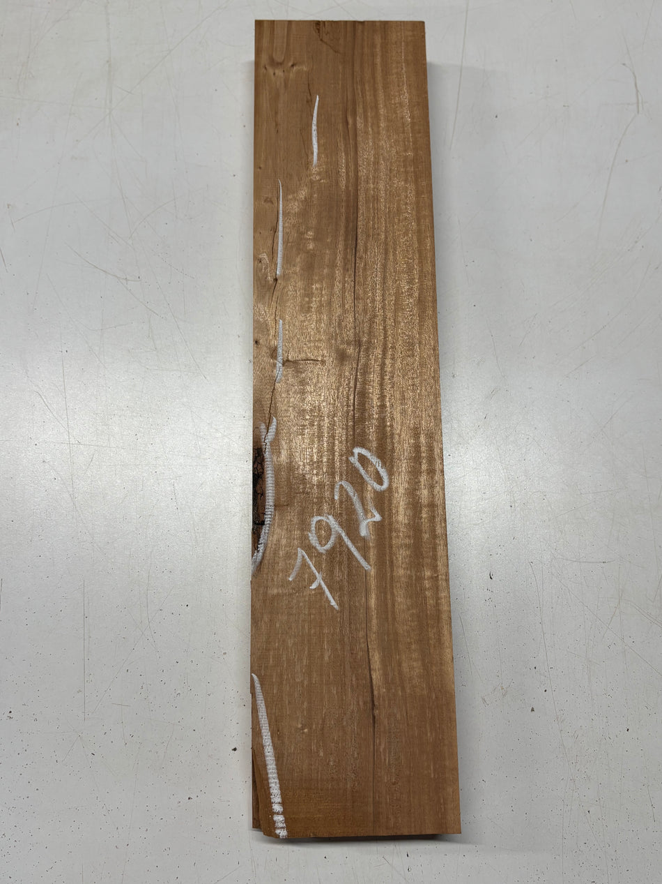 1 Piece, African Mahogany Lumber Board Blanks 24" x 5-1/2" x 1-7/8" #7920 - Exotic Wood Zone