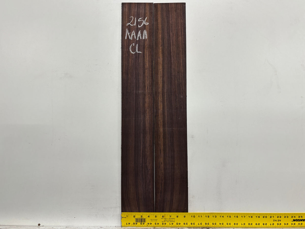 East Indian Rosewood Classical AAAA Grade Guitar Back & Side Set #2156 - Exotic Wood Zone