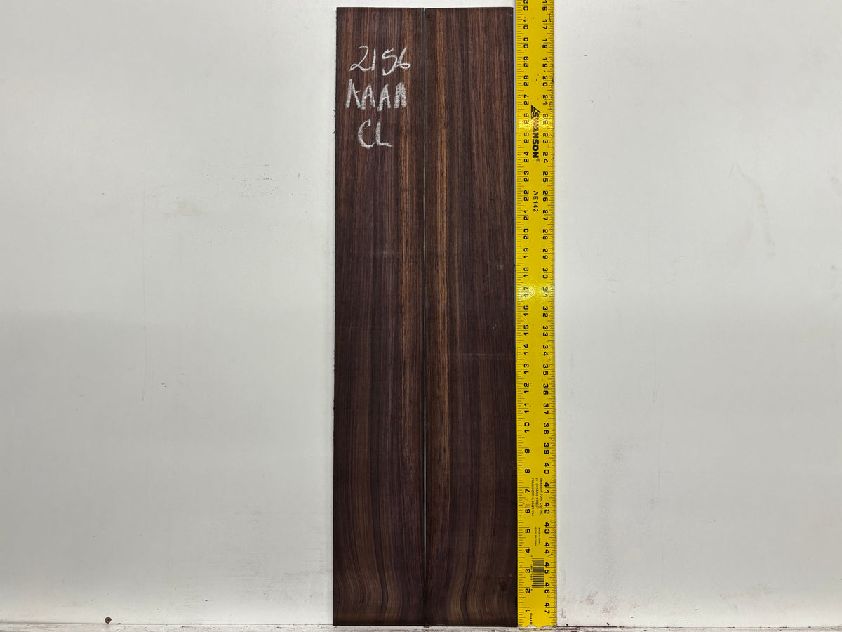 East Indian Rosewood Classical AAAA Grade Guitar Back & Side Set #2156 - Exotic Wood Zone