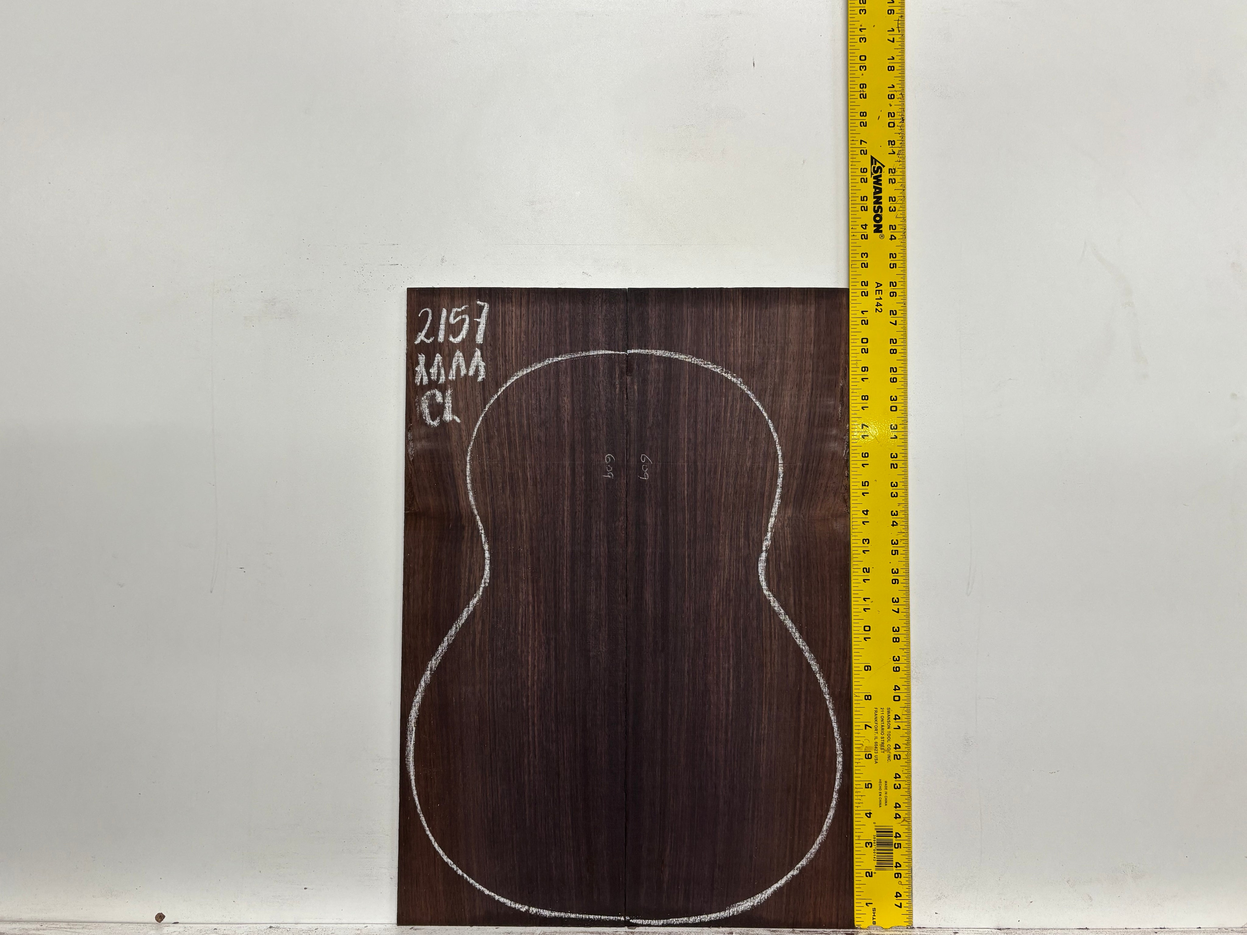 East Indian Rosewood Classical AAAA Grade Guitar Back & Side Set #2157 - Exotic Wood Zone
